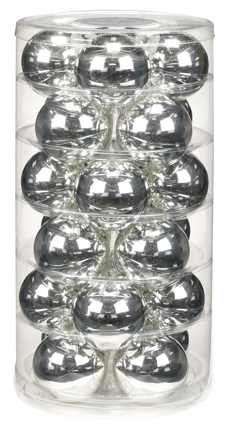 Christbaumkugeln glas 6cm, 24 stk. / dose saisonartikel ...